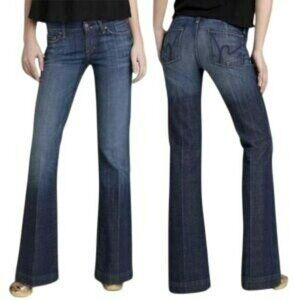 Citizens of Humanity COH Faye Stretch Low Waist Full Leg Jean Womans 30